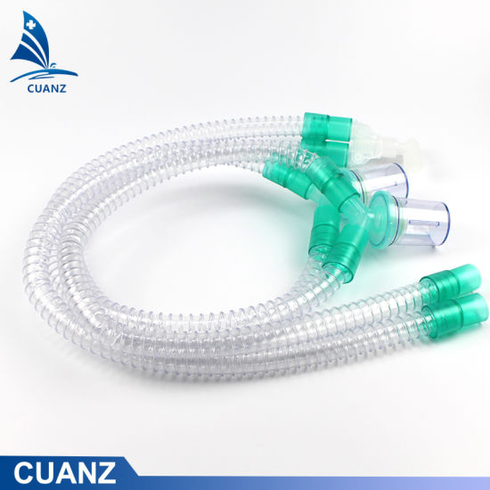 Medical Disposable Silicone Anesthesia Breathing Circuit/Ventilator